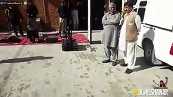 KPK Police Using State of The Art Machinery For Explosive Detection And Handling