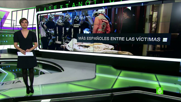 Noticias Fin de semana - Dos españoles más, entre las víctimas mortales de los atentados en París 2