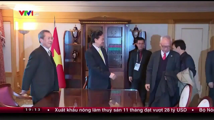 Thủ tướng Nguyễn Tấn Dũng tiếp Chủ tịch hội người Hàn Quốc yêu Việt Nam