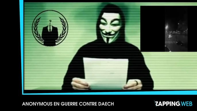 Attentats à Paris : Anonymous entre en guerre contre Daech