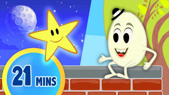 Twinkle Twinkle, Humpty Dumpty And Many More Classic Nursery Rhymes | 21 Minutes By BubblePopBox