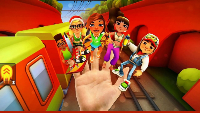 Subway Surfers Cheats Cartoon Finger Family Nursery Rhymes | Finger Family Rhymes For Chil