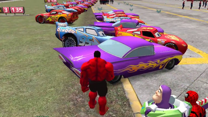 ★ Hulk Smash Cars ★ Spiderman ★ Lightning McQueen Pixar Disney Cars Batman Ironman &