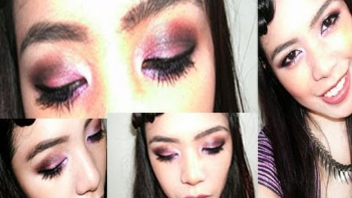 Choco Strawberry Purple Sorbet Makeup Tutorial/ Sedonalace 168 Eyeshadow Palette Review