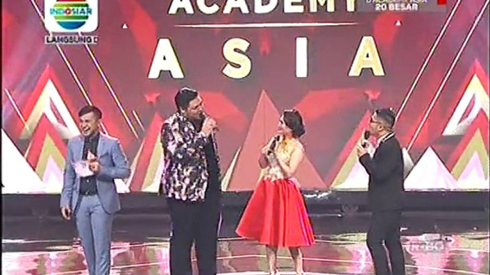 Mas Idayu, Rosalina & Saipul Jamil Introduction @ D'Academy Asia Group C