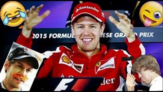 Sebastian Vettel funniest moments in press conferences!