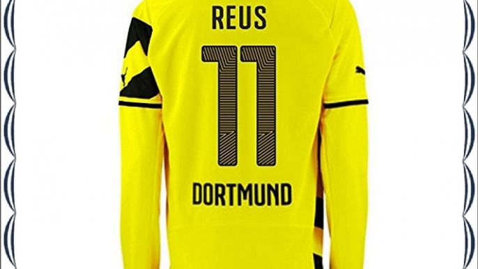 2014-15 Borussia Dortmund Long Sleeve Home Shirt (Reus 11)