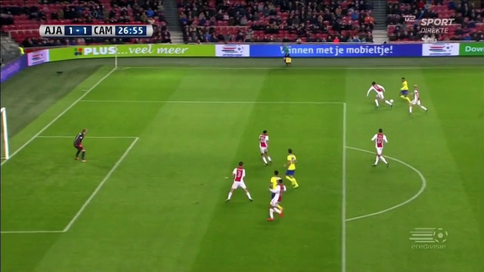 Sander van de Streek Goal - Ajax 1 - 1 Cambuur - 21_11_2015