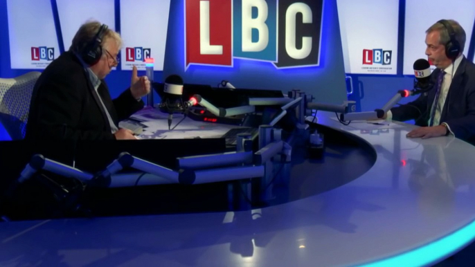 UKIP Nigel Farage On LBC Immigration Should Have Routine Health Checks