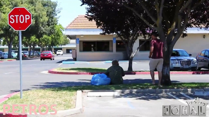 Homeless Man Does A Shocking Act Social Experiment