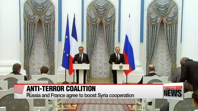 Russia, France agree to boost Syria cooperation