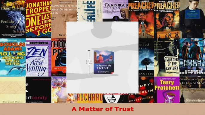 Read  A Matter of Trust Ebook Free