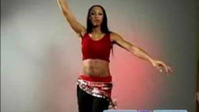 How to Belly Dance : Demonstration of a Full Belly Dance with Combo Moves