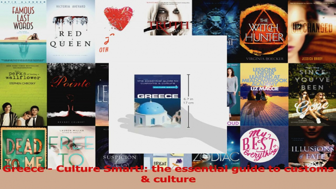 Greece  Culture Smart the essential guide to customs  culture Read Online