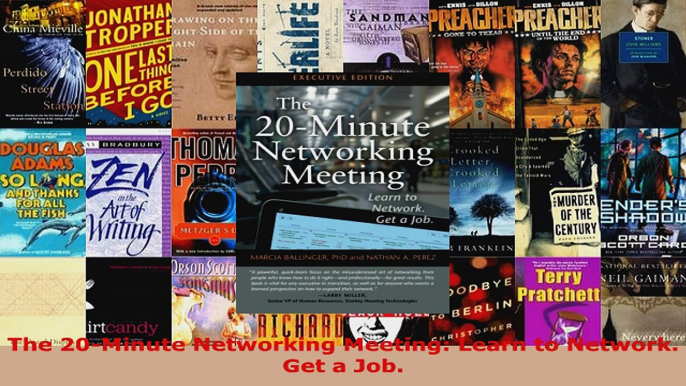 Download  The 20Minute Networking Meeting Learn to Network Get a Job EBooks Online