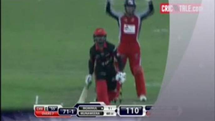 Ajmal breaks the | ZABARDAST BOWLING BY SAEED AJMAL GREAT COME BACK 2015