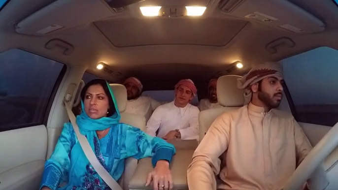 A Guy Pulls Car Flip Prank On His Mom In Dubai