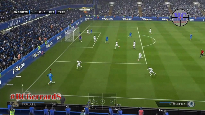 Gol de Voleio Ramires Chelsea Fifa14 #BCGerrard8