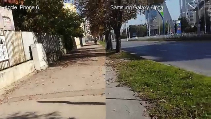 Apple iPhone 6 vs. Samsung Galaxy Alpha image stabilization comparison