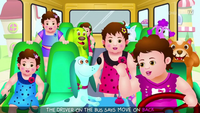 Wheels On The Bus | Popular Nursery Rhymes Collection for Children | ChuChu TV Rhymes Zone