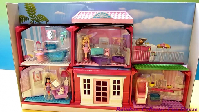 New Mega blocks Barbie's // Dream House Barbie Fab Mansion Megablocks