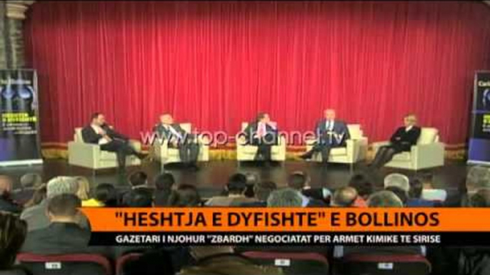 "Heshtja e dyfishtë" e Bollinos - Top Channel Albania - News - Lajme