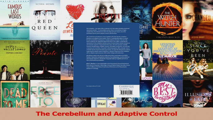 Download  The Cerebellum and Adaptive Control Ebook Free