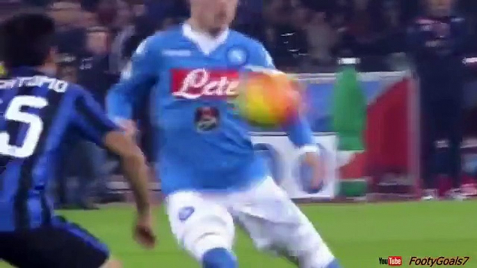 Napoli vs Inter Milan 2-1 All Goals & Highlights (Serie A 2015)