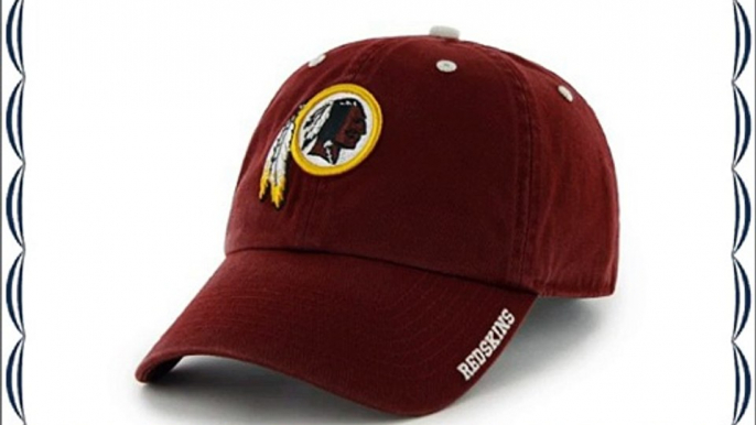 Washington Redskins 47 Brand NFL Clean Up Ice Adjustable Hat - Red