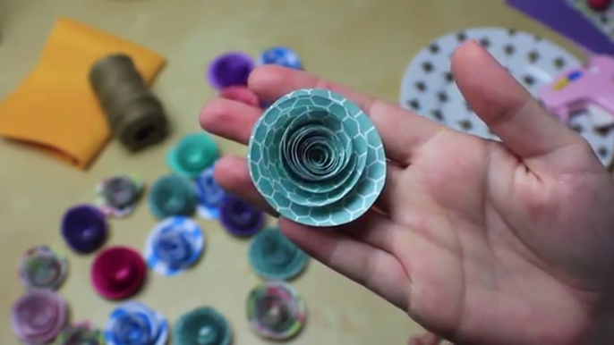 How To Make a Crepe Flower Garland - DIY Crafts Tutorial