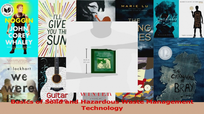 PDF Download  Basics of Solid and Hazardous Waste Management Technology PDF Online