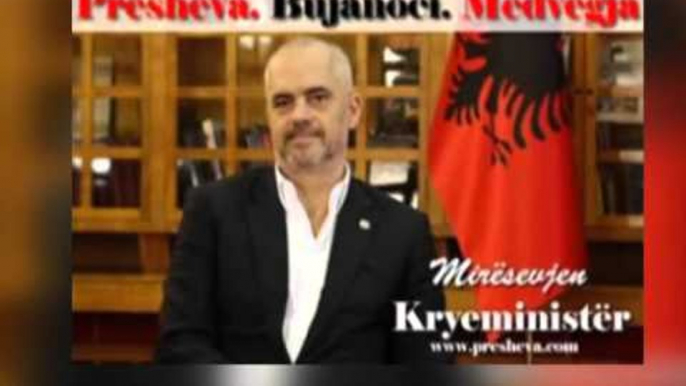 KOMUNA E PRESHEVES I JEPET KRYEMINISTRIT EDI RAMA TITULLIN “QYTETAR NDERI” LAJM