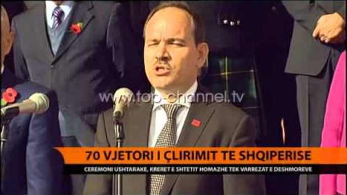 70-vjetori i Çlirimit, homazhe të rënëve në luftë - Top Channel Albania - News - Lajme