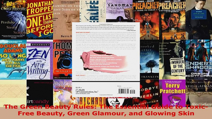 Read  The Green Beauty Rules The Essential Guide to ToxicFree Beauty Green Glamour and Glowing EBooks Online