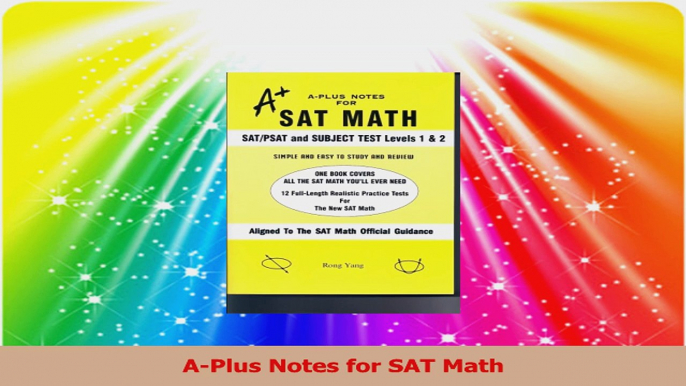 APlus Notes for SAT Math Download