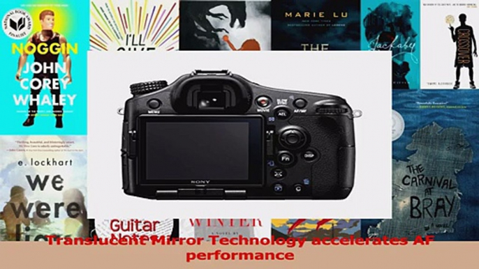 HOT SALE  Sony Alpha SLTA55V DSLR with Translucent Mirror Technology and 3D Sweep Panorama Camera