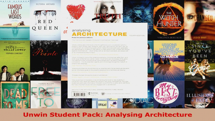 Download  Unwin Student Pack Analysing Architecture PDF Online