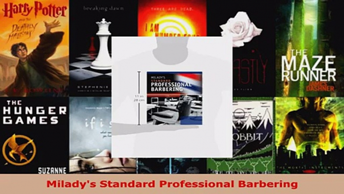 Read  Miladys Standard Professional Barbering Ebook Free