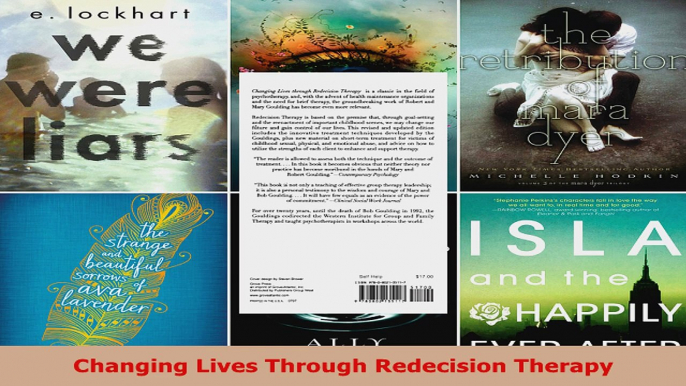 Read  Changing Lives Through Redecision Therapy Ebook Free