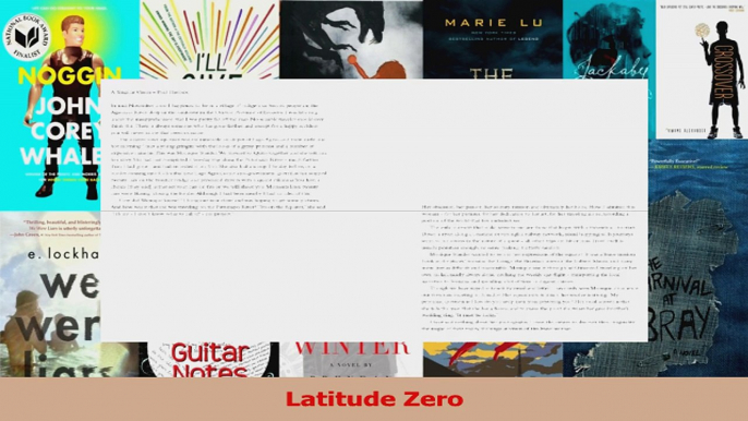 Download  Latitude Zero Ebook Online