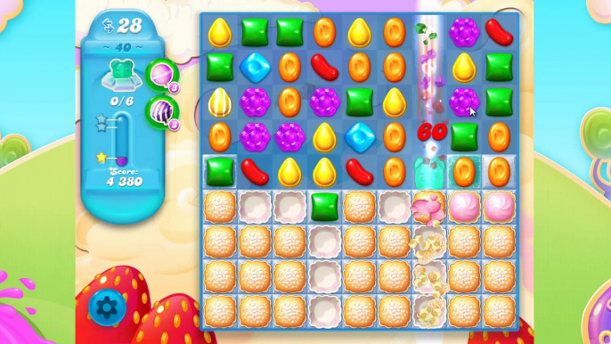 Candy Crush Soda Saga Level 40 - Hard Level