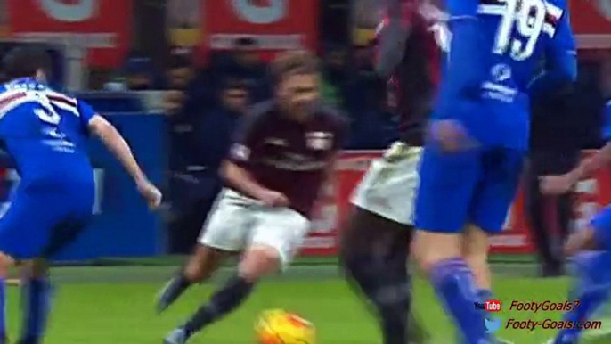 AC Milan vs Sampdoria 4-1 All Goals & Highlights