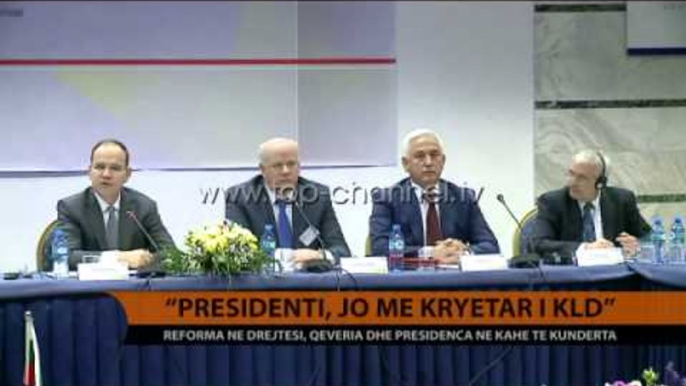 Reforma në drejtësi, Nacco: Presidenti, jo më kryetar i KLD - Top Channel Albania - News - Lajme