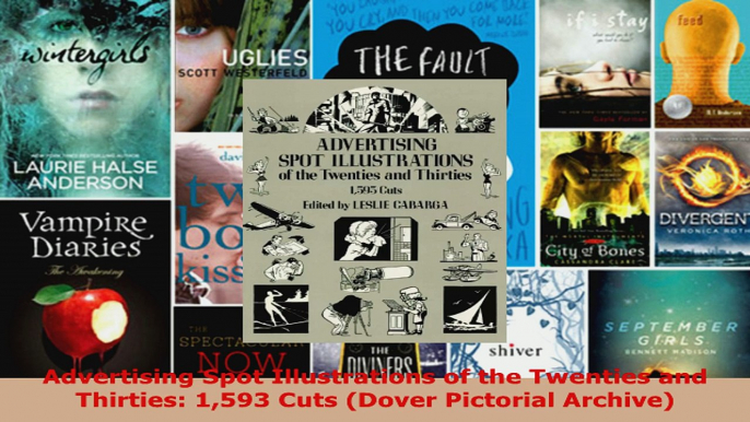 Read  Advertising Spot Illustrations of the Twenties and Thirties 1593 Cuts Dover Pictorial EBooks Online