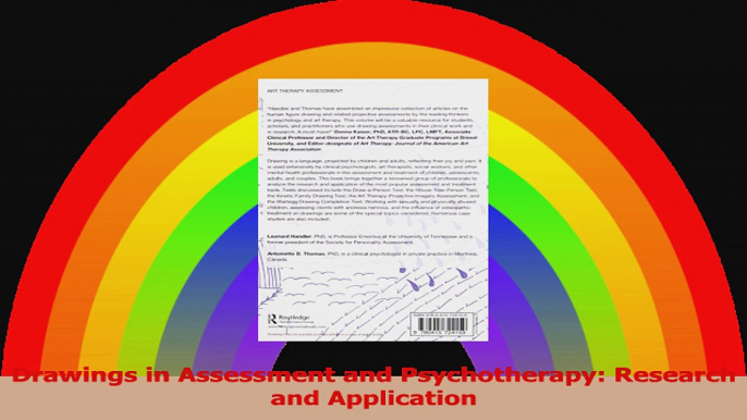 Drawings in Assessment and Psychotherapy Research and Application Download