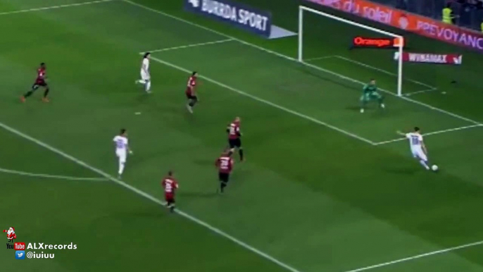 Zlatan Ibrahimovic Second Goal Nice 0 - 3 PSG 2015
