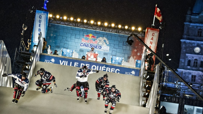 3v3 Team Ice Cross Downhill Racing | Red Bull Crashed Ice 2015