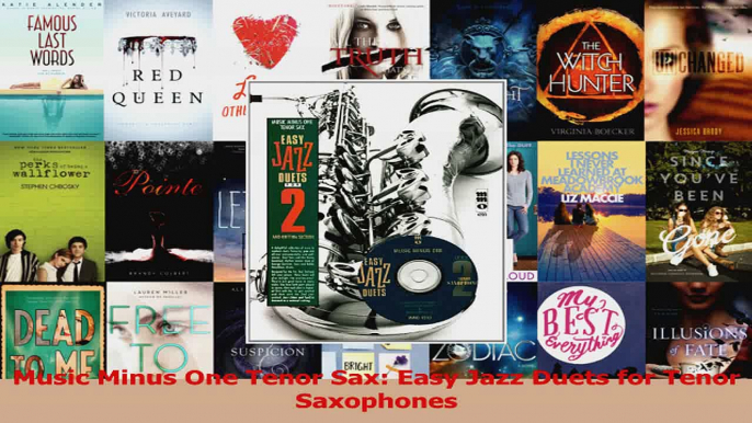 PDF Download  Music Minus One Tenor Sax Easy Jazz Duets for Tenor Saxophones PDF Full Ebook