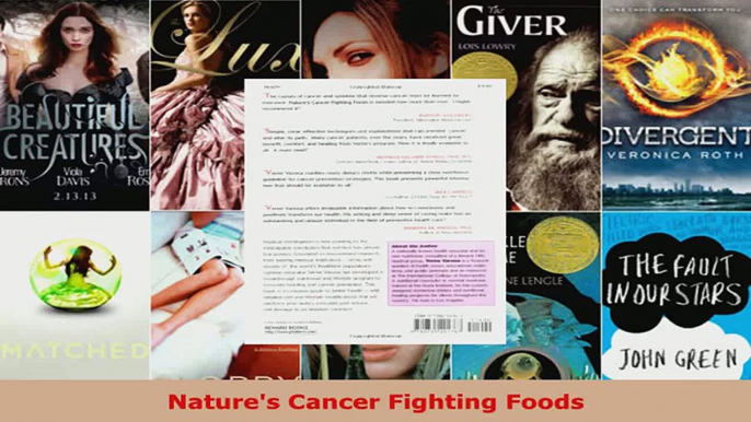 Download  Natures Cancer Fighting Foods PDF Online