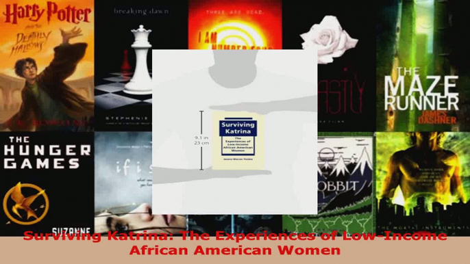 Download  Surviving Katrina The Experiences of LowIncome African American Women Ebook Free